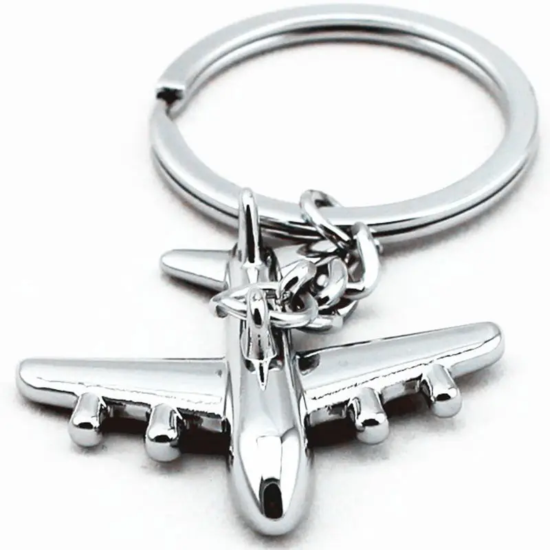F.Hinds Silver Plated Lancaster Keyring Keychain Aircraft Men Boy Gift Metal 