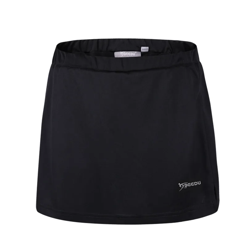 

Summer Quick-Dry Recreational Skirt Campaign Solid Tennis Skort Volleyball Skirts for Girls With Safety Shorts