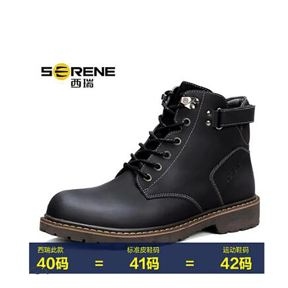 14 Retro Verão Couro dark Botas Amarelo Moda Martin Top Black Curtas Sapatos yellow Geral Deserto Brown Alta Genuíno Tamanho Preto De Marrom 6 tUPwtI5q4