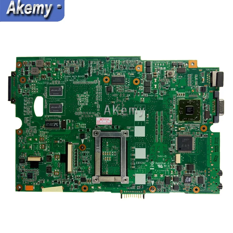 Akemy 15," дюймов для Asus K50AB K50AF K50AD материнская плата для ноутбука DDR2 K40AB REV: 2,1G рабочая