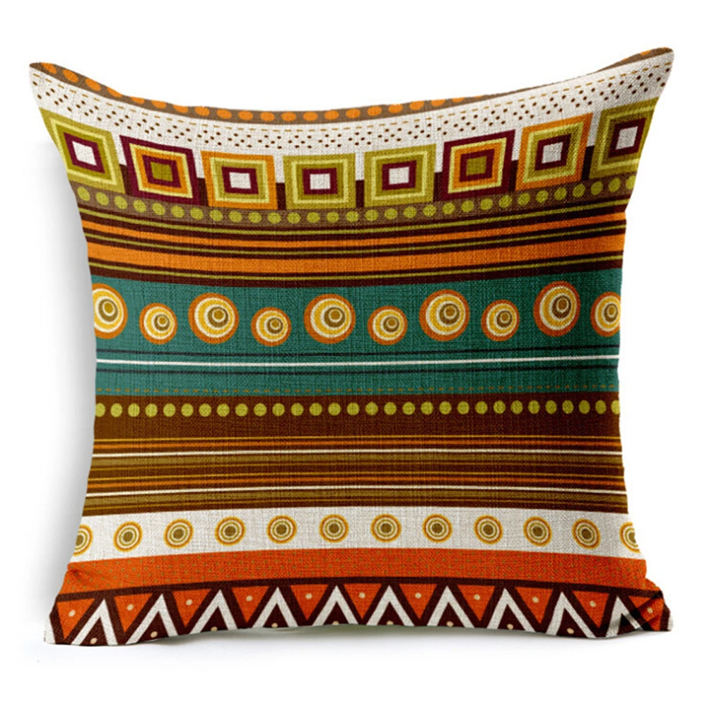 Этнический стиль, традиционное декоративное постельное белье, наволочка 45x45 см для дивана, кресла, декоративные домашние наволочки Almofada 05