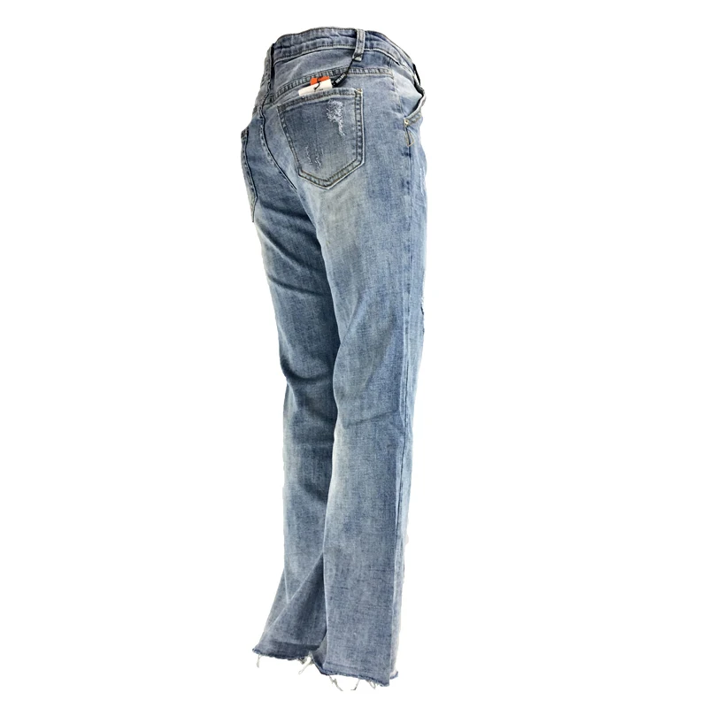 Jean Woman Mom Jeans Pants Boyfriend Jeans for Women with High Waist Push Up Large Size Ladies Jeans Denim