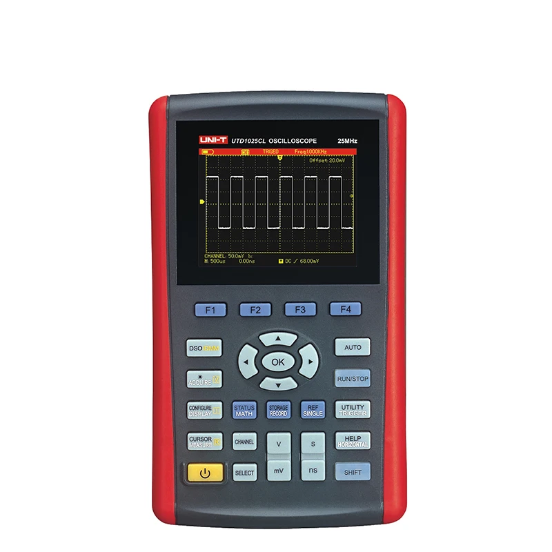 UNI T UTD1025CL Scopemeter Handheld Digital USB Oscilloscopes 3.5
