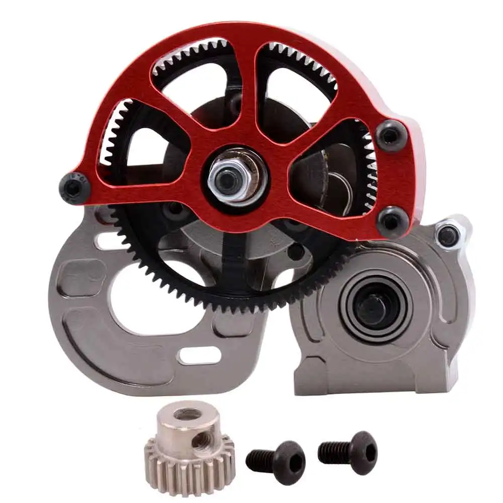 

Free shipping CNC Aluminum Locked Transmission Set AX30487 For RC 1:10 Axial Racing SCX10 AX10