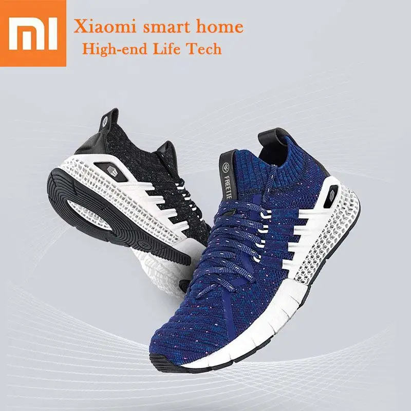 

3 colors Xiaomi FREETIE 3D Technology Sports Shoes Knitting Hollow Design Highly Elastic, Comfortable, Non-slip Men sneakers