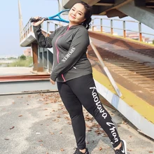 

Fat Yoga Pants Women Plus Size High Waist Gym Sport Fitness Leggings Women Capri Yoga Pants Black XXXL