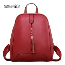 MIWIND Рюкзак Женщин Высокого Качества Женщины Сумка Bolsa Feminina Кожа Рюкзак Бесплатная Доставка Рюкзаки для Девочек-Подростков Mochila