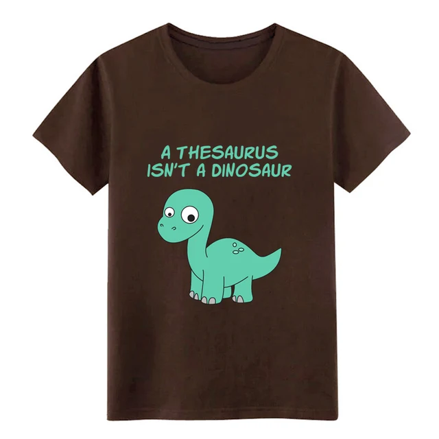 funny thesaurus dinosaur thesaurus rex tshirt a thesaurus isn t a