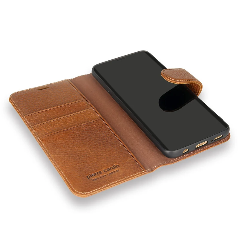 Pierre Cardin Flip Genuine Leather For Samsung