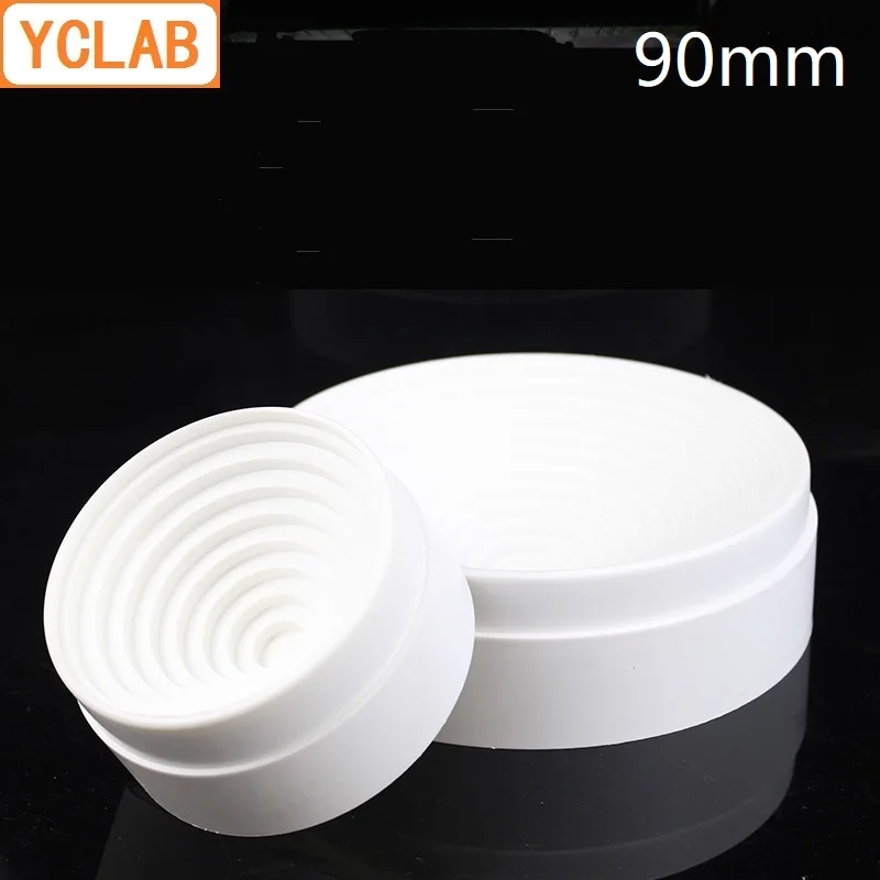 

YCLAB 90mm PP Plastic Holder for Round Bottom Flask High Temperature Resistance Base Pedestal Polypropylene Labware