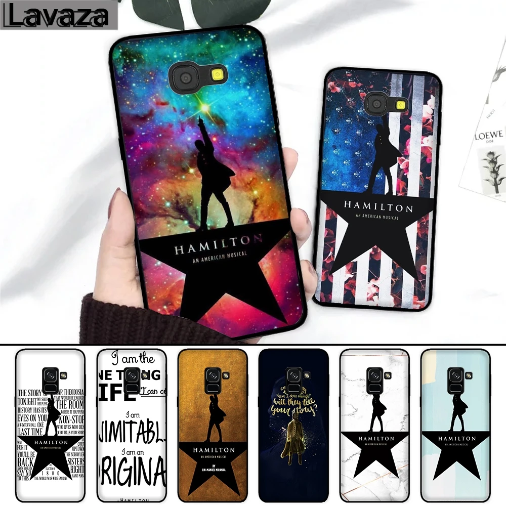 

Lavaza Hamilton Musical Lyrics Coque Silicone Case for Samsung A3 A5 A6 Plus A7 A8 A9 A10 A30 A40 A50 A70 J6 2018 A10S A30S A50S