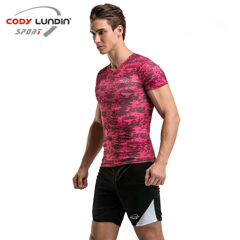 

Cody Lundin Running Suit Fitness Quick - dry Skin - tight Suit Sportswear Fitness Bodybuilding
