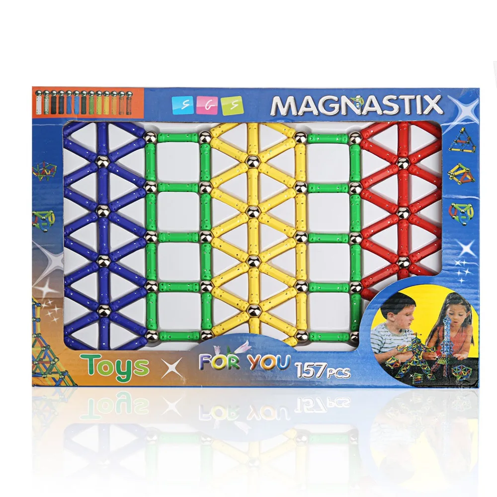 metal balls and magnetic sticks