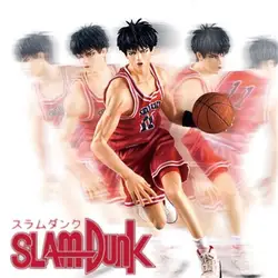 Новый 2016 Классические игрушки Slam Dunk Rukawa Kaede форвард аниме фигурку 20 см Марионетки Баскетбол Игрушечные лошадки Япония мультфильм