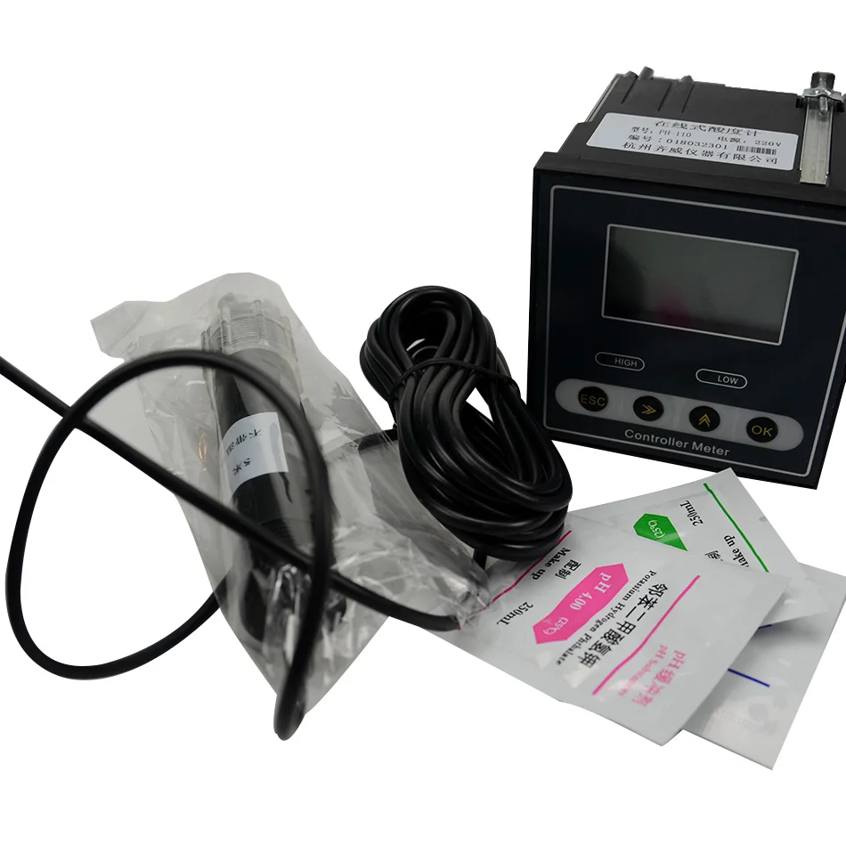 Original Online Industrial PH Controller ORP Meter Monitor Digital 0.02pH 1mV Original Online Industrial PH Controller ORP Meter Monitor Digital 0.02pH 1mV