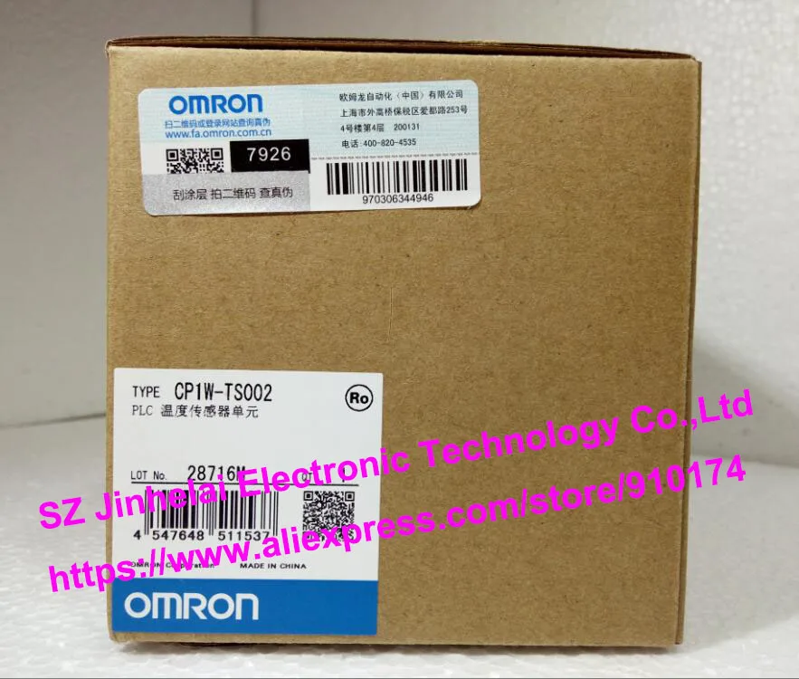 

New and original CP1W-TS002 OMRON PLC Temperature sensor unit
