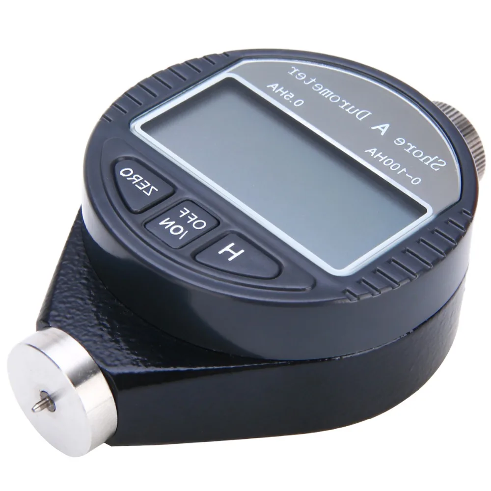 

1pc LCD Display Digital Shore A Durometer 0-100HA Hardness Tester For Rubber Plastic Test Tool