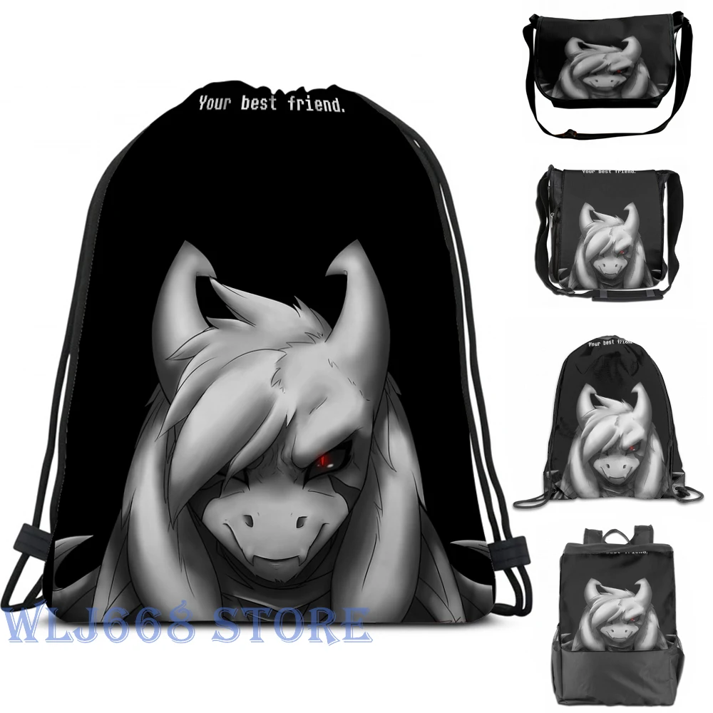 Забавные сумки через плечо с графическим принтом женский рюкзак на одно Undertale Its Me
