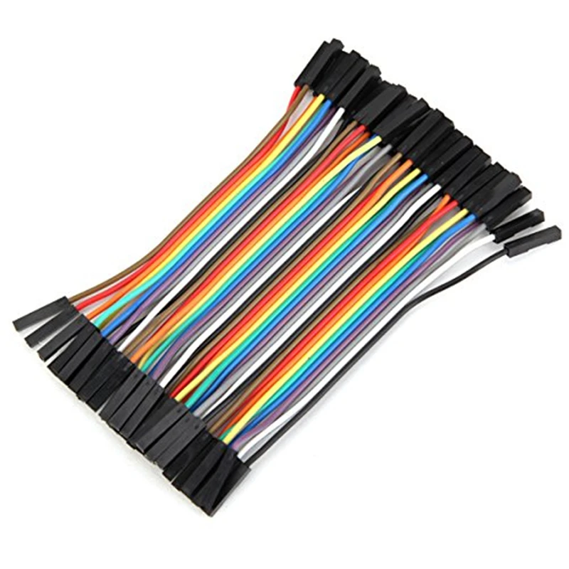

40pcs Female To Female Dupont Line 10CM Jumper Wire Ribbon Cable for Arduino
