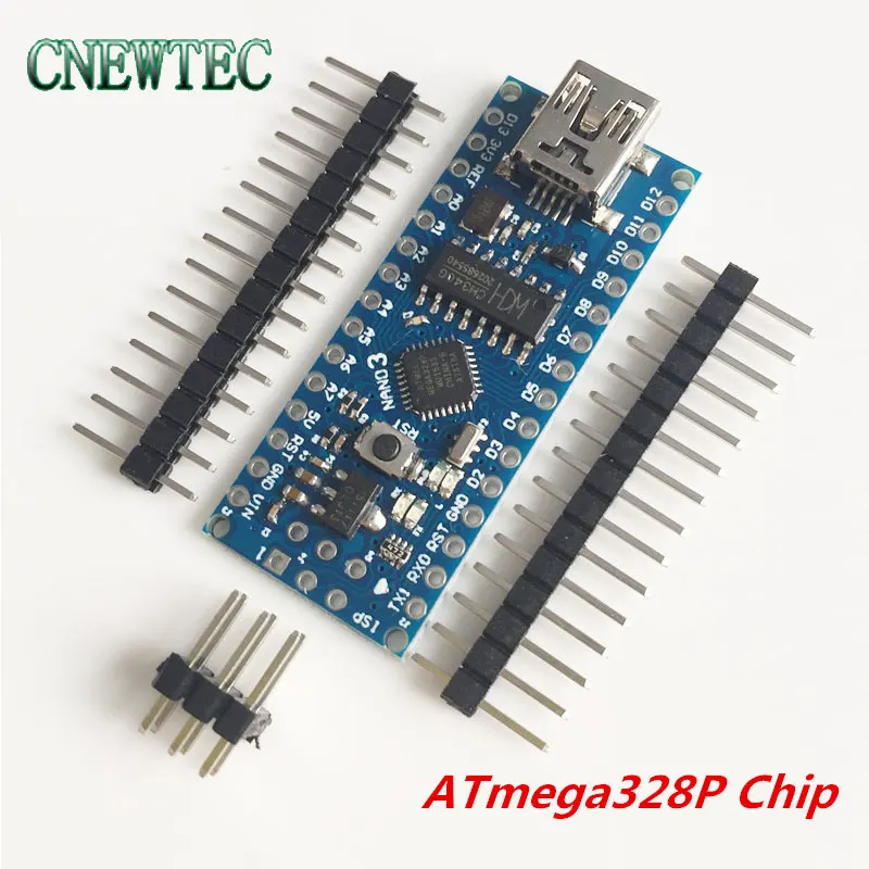 

ATMEGA328P 10PCS/LOT Nano 3.0 controller compatible with arduino nano NO CABLE