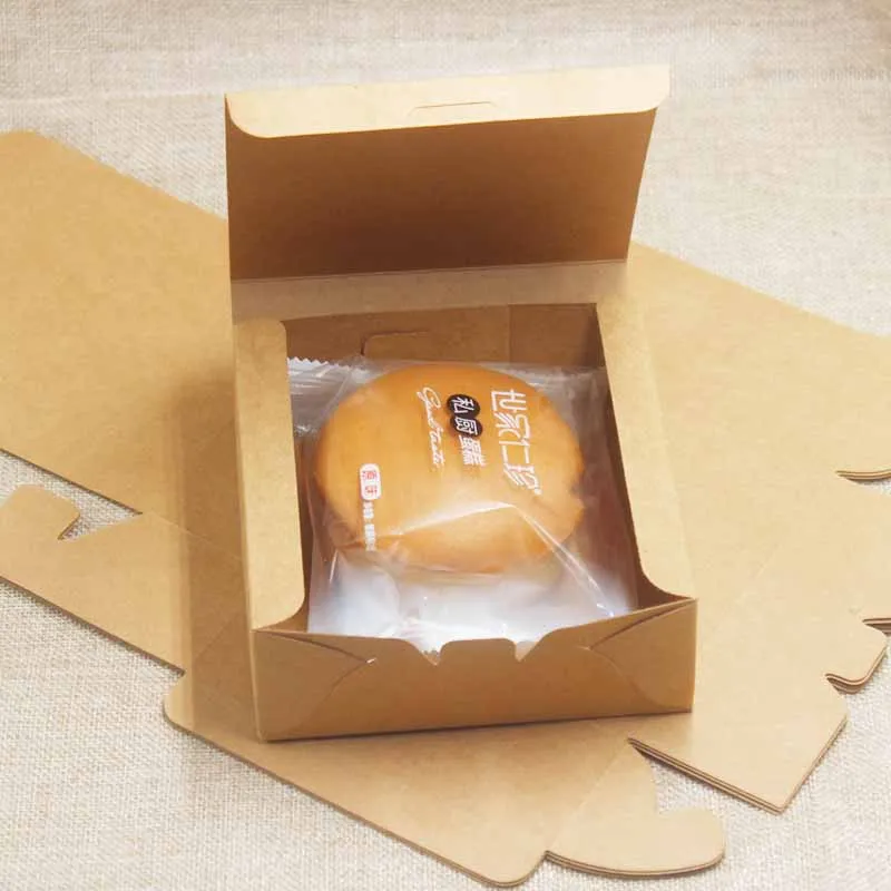 

2019 5 New arrival blank White&black&Kraft paper Cup cake&bread&cookies packaging Gift Boxes Daily supplies packaging box