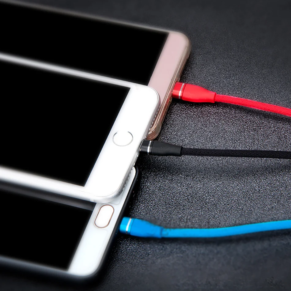NOHON Universal 3 In 1 Lighting Charger Cable For iPhone X 7 8 6 Plus Micro USB Type C For Samsung Xiaomi 5 Fast Charging Cables (10)