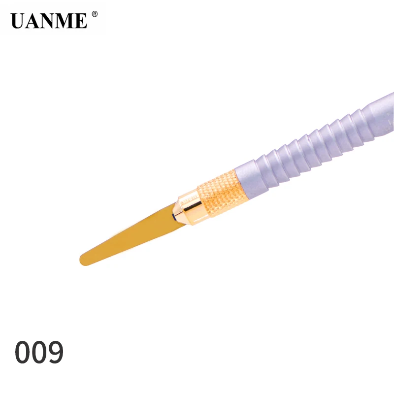 UANME 12pcs IC Chip Repair Thin Blade CPU Remover + 1 Metal Handle For iPhone Processors Flash Logic Board Repair Tool (13 IN 1)