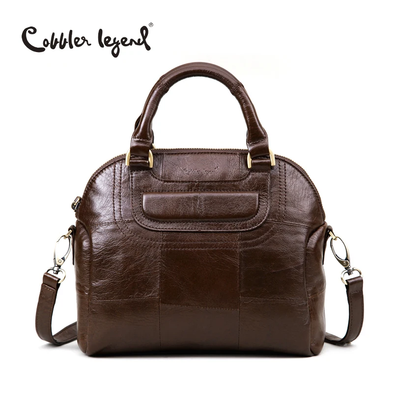 

Cobbler Legend Summer Bags 2018 hand bag woman Totes Bag Genuine Leather Elegant Ladies Handbags For Female Crossbody Bags