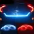 120 centimetri 150 centimetri LED Streamer Dinamico Blu & Rosso & Giallo Segnale di Girata Della Coda del Tronco di Dialogo Luci Vano Bagagli portellone posteriore di Avvertimento A LED LAMPADA