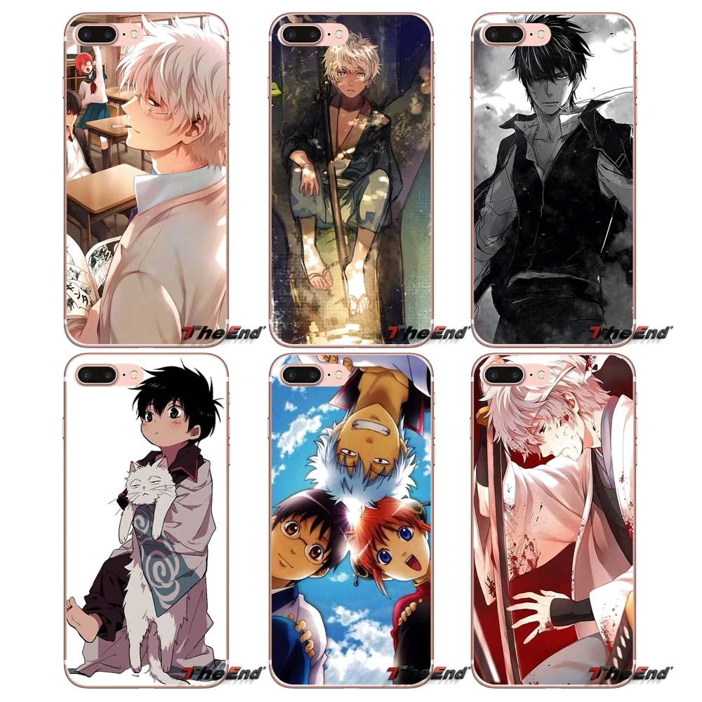 

Japanese Anime Gintama Gintoki Art Case For Huawei G7 G8 Ascend P7 P8 P9 Lite Honor 4C 5X 5C 6X Mate 7 8 9 Y3 Y5 Y6 II Pro