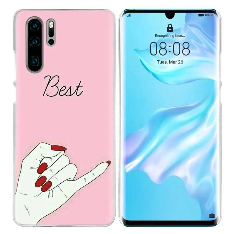 Чехол Best Friends для huawei P20 P30 P Smart Z+ Plus P10 P9 P8 mate 10 20 lite Pro жесткий чехол для телефона P20lite