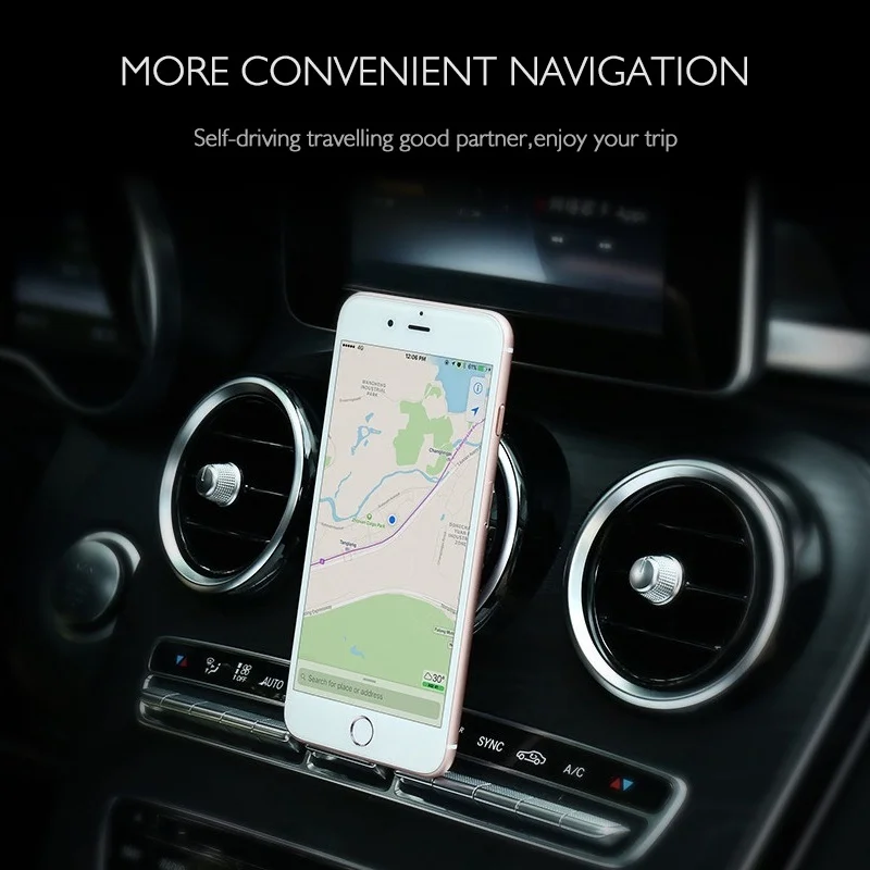 Автомобильный держатель для телефона, магнитный держатель для телефона, кронштейн для вентиляции, gps Поддержка, смартфон, автомобиль для Iphone, samsung, huawei, XiaoMi