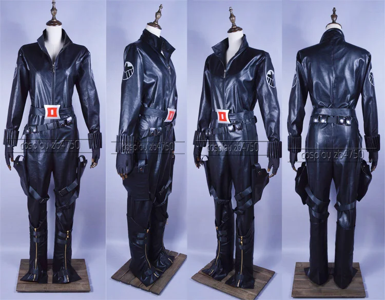 

2016 The Avengers Black Widow Cosplay Costume Black Widow Natasha Romanoff Cosplay Costume Adult Superhero Costume