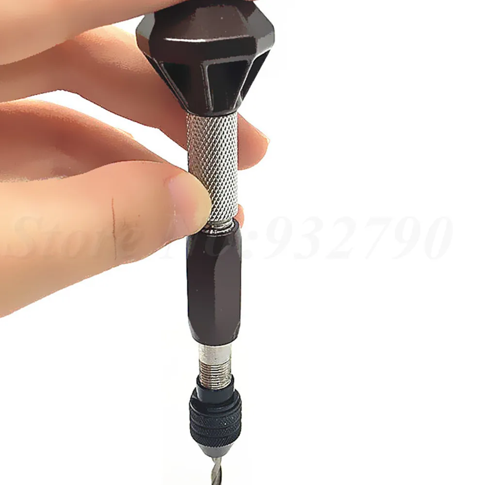 Mini Micro Manual Hand Drill With Keyless Chuck Clamping Range 0.3-3.5mm
