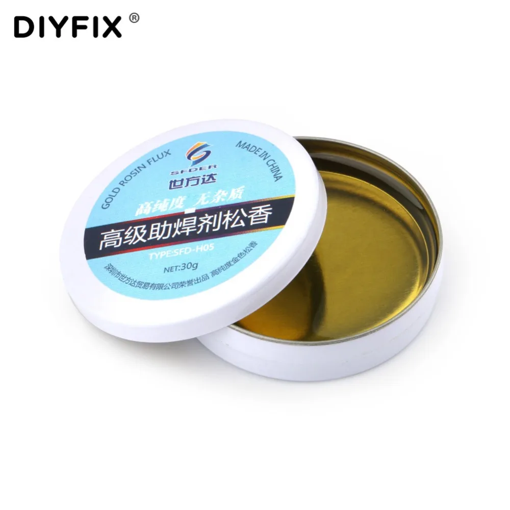 Паяльная паста DIYFIX флюс мягкий канифол экологичные детали для печатных плат