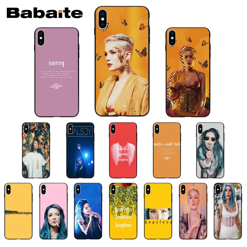 

Babaite Halsey Hopeless Fountain Kingdom TPU Phone Case for iPhone X XS XR XSMax 6 6S 7 8Plus Xs 5 5s SE 5c11 11pro 11promax