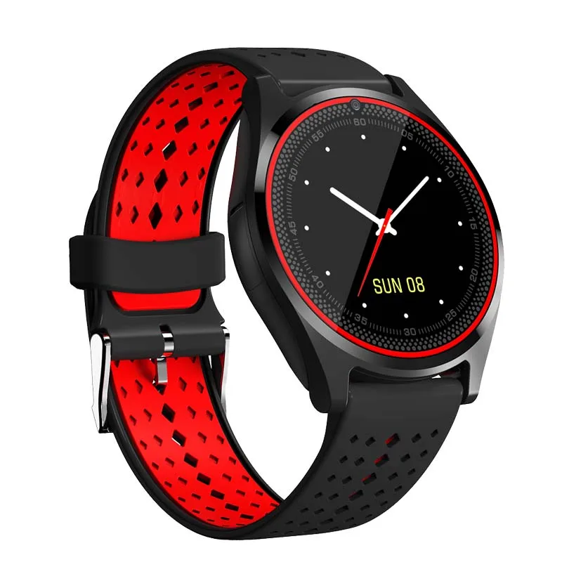 Новинка 2019 Bluetooth умные часы V10 силиконовый ремешок для часов женщин и мужчин Smartwatch