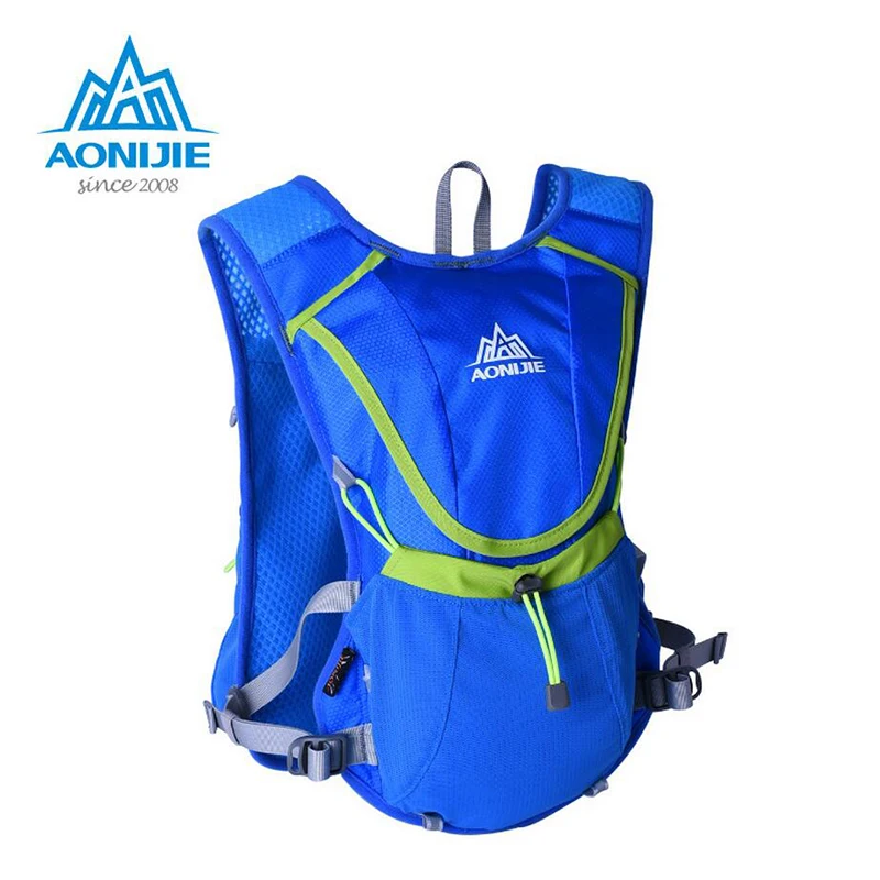 

2018 AONIJIE Running Backpack Kettle Package Female Marathon Cycling Bags Running Vest Kettle Sport Bag Waterproof Nylon Bag