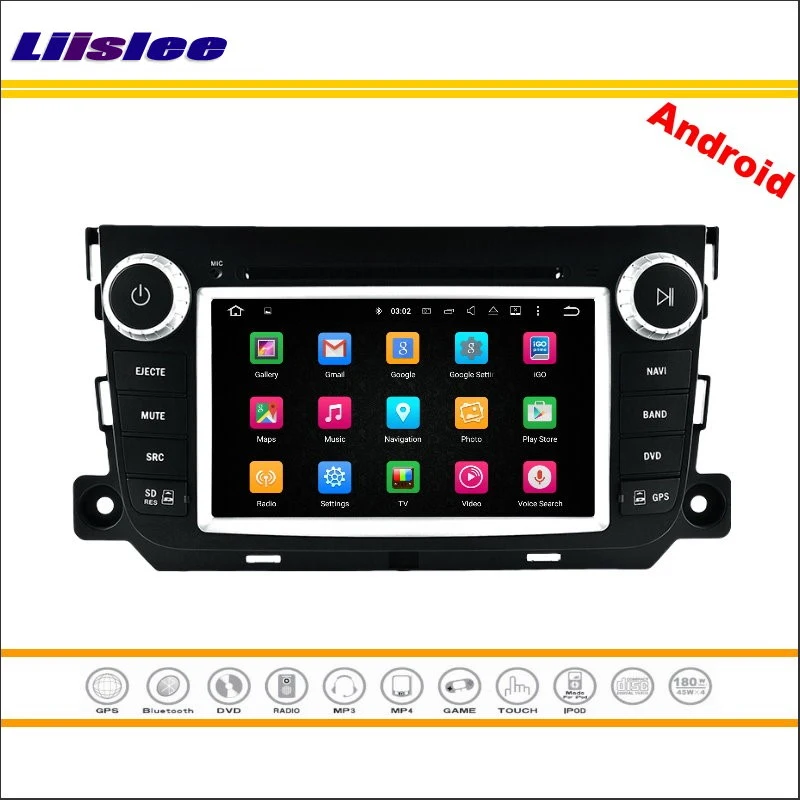Liislee font b Car b font font b Android b font Multimedia For Mercedes Benz Smart