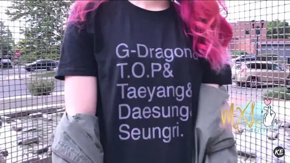 Футболка OKOUFEN BigBang хипстерские футболки с круглым вырезом забавные Модные топы