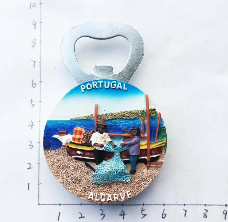 3D португальский туристический сувенир креативные буквы магниты на холодильник магниты домашний декор - Цвет: Цвет: желтый