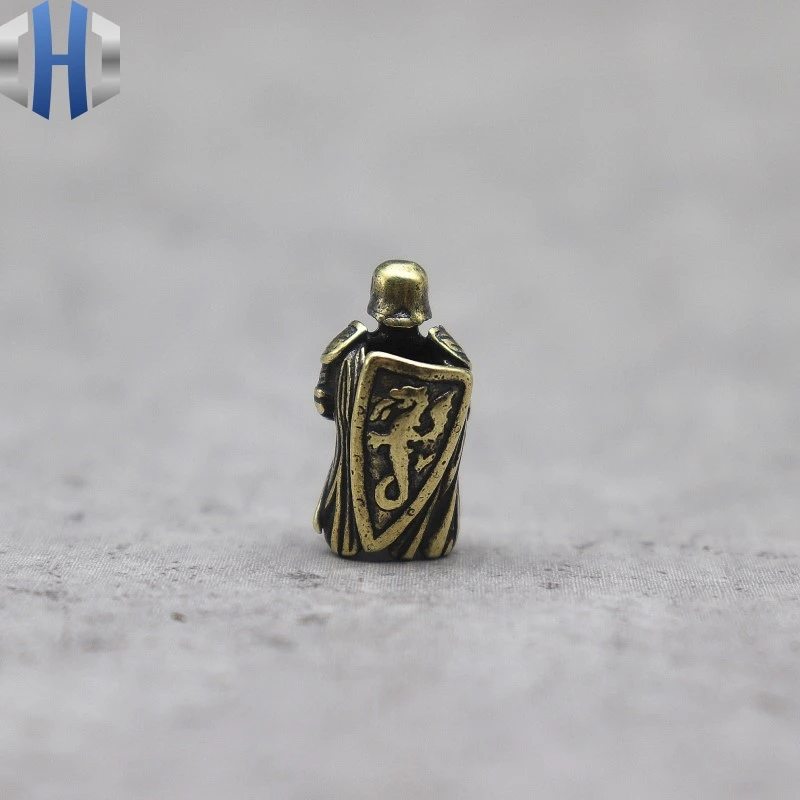 Ranger Soldier латунные бусины для ножей персональные с черепом EDC бусы брелок