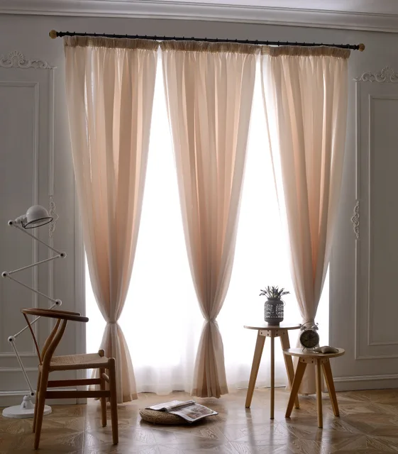 2016 New Design And Popular Cheap Good Quality Window Sheer Curtain For Home in Curtains From 