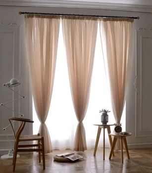 

2020 New design and popular cheap good quality window sheer curtain for home