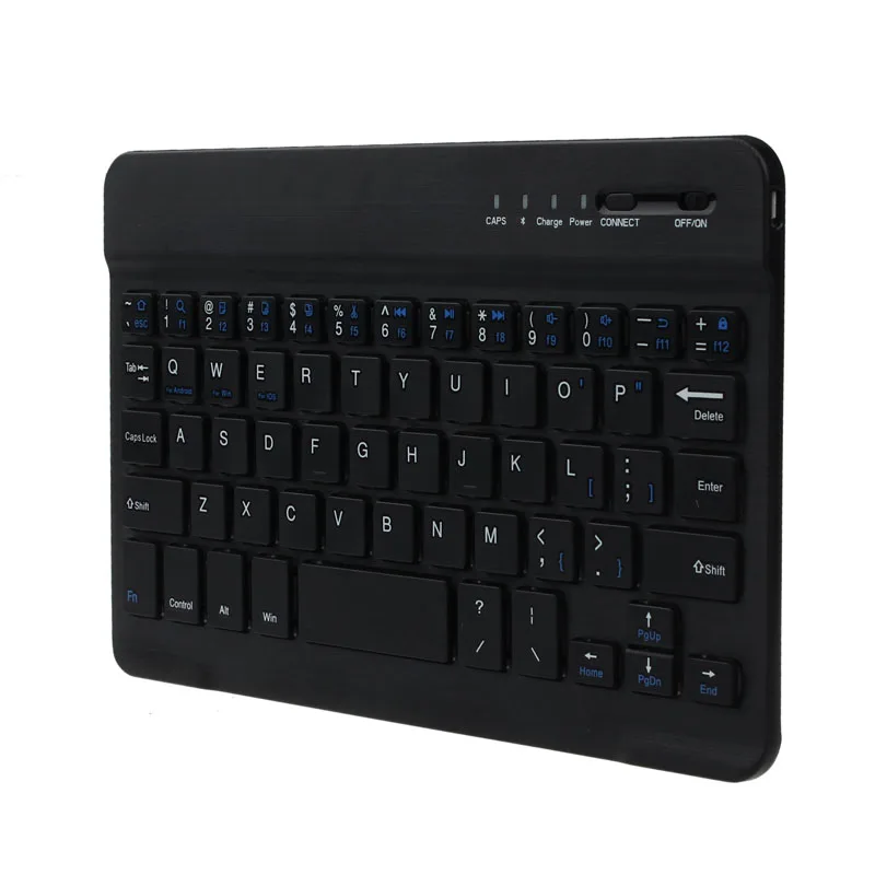 

Ultra Slim Multimedia Aluminum Wireless Bluetooth Keyboard For IOS Android Tablet PC Windows For IPad Min Bluetooth Keyboard