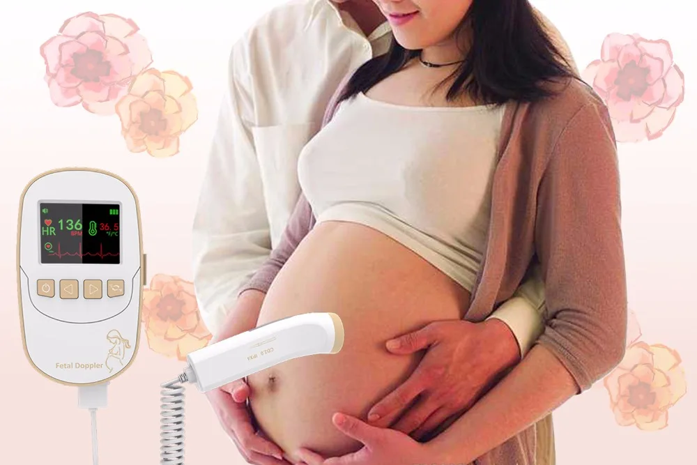 Doppler fetal com termômetro de orelha