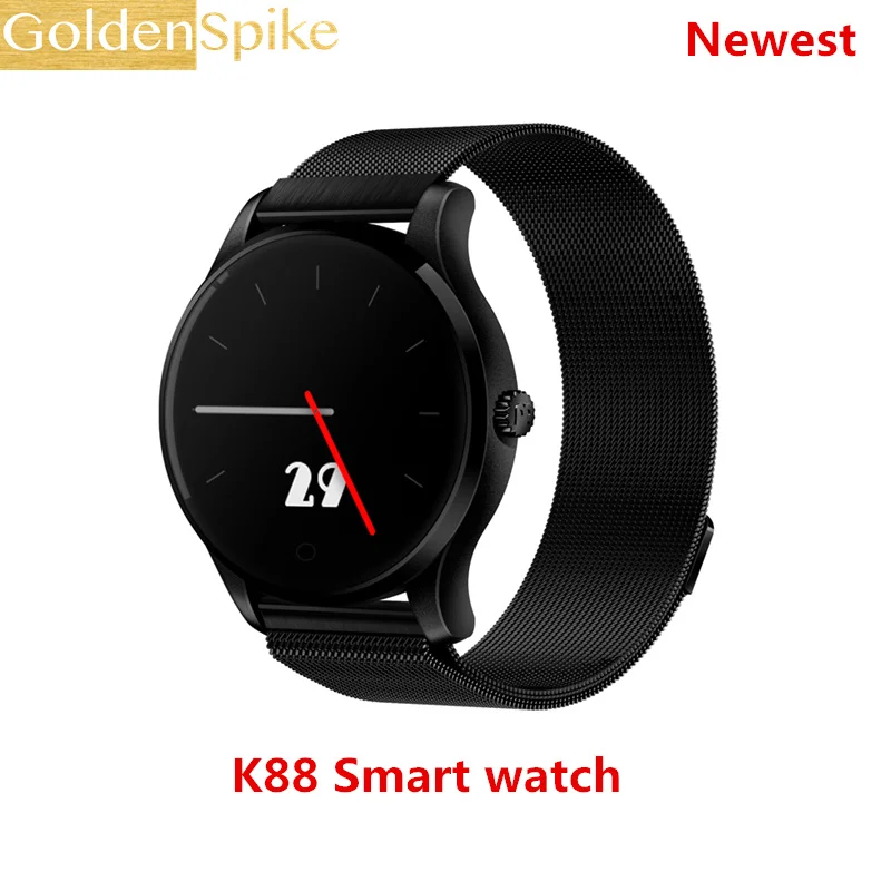 11 K88 Bluetooth умные часы сердечный ритм SmartWatch Удаленная камера беспроводные