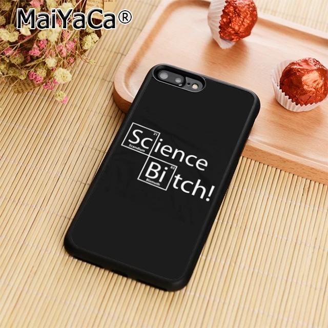 MaiYaCa BREAKING BAD QUOTE SCIENCE BITCH Phone Case For iPhone 5 6s 7 8 plus 11 pro X XR XS max Samsung S6 S7 S8 S9 S10 Shell |