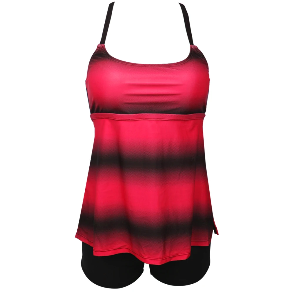 TYAKKVE 2020 Sexy Bikinis Plus Size Swimwear Two Piece Tankinis Swimsuit Shorts Women Sport Female Push Up Bathing Suit Big Size