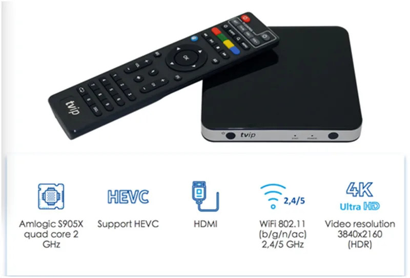 Новое поступление лучший Linux OS Smart tv Box tv IP605 Android 6,0 S905X 5G Wifi двойной Systerm 4000+ EVD tv IP tv для французского Germa